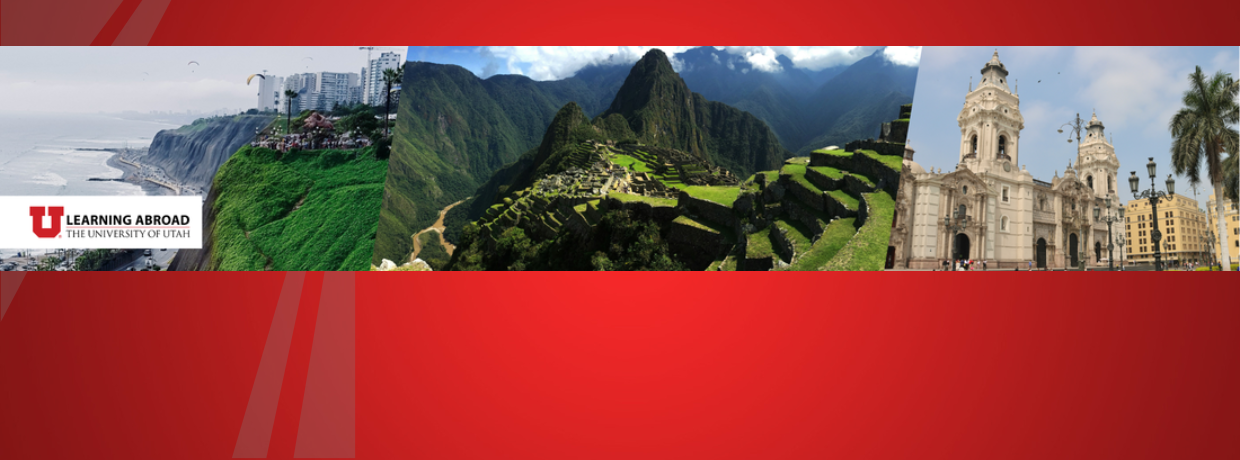 SYSTEMS - Study Abroad (1) Three images highlight Peru's landscape